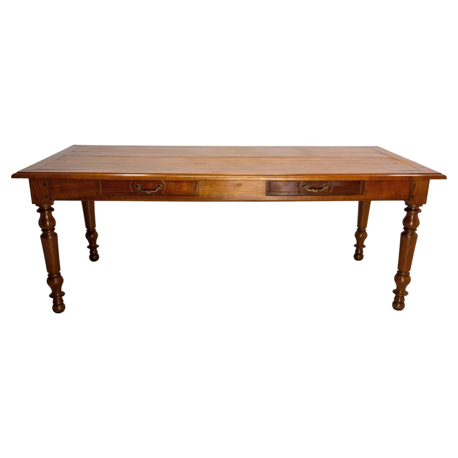 French Cherrywood Table Louis Philippe Period, Mid 19th Century
