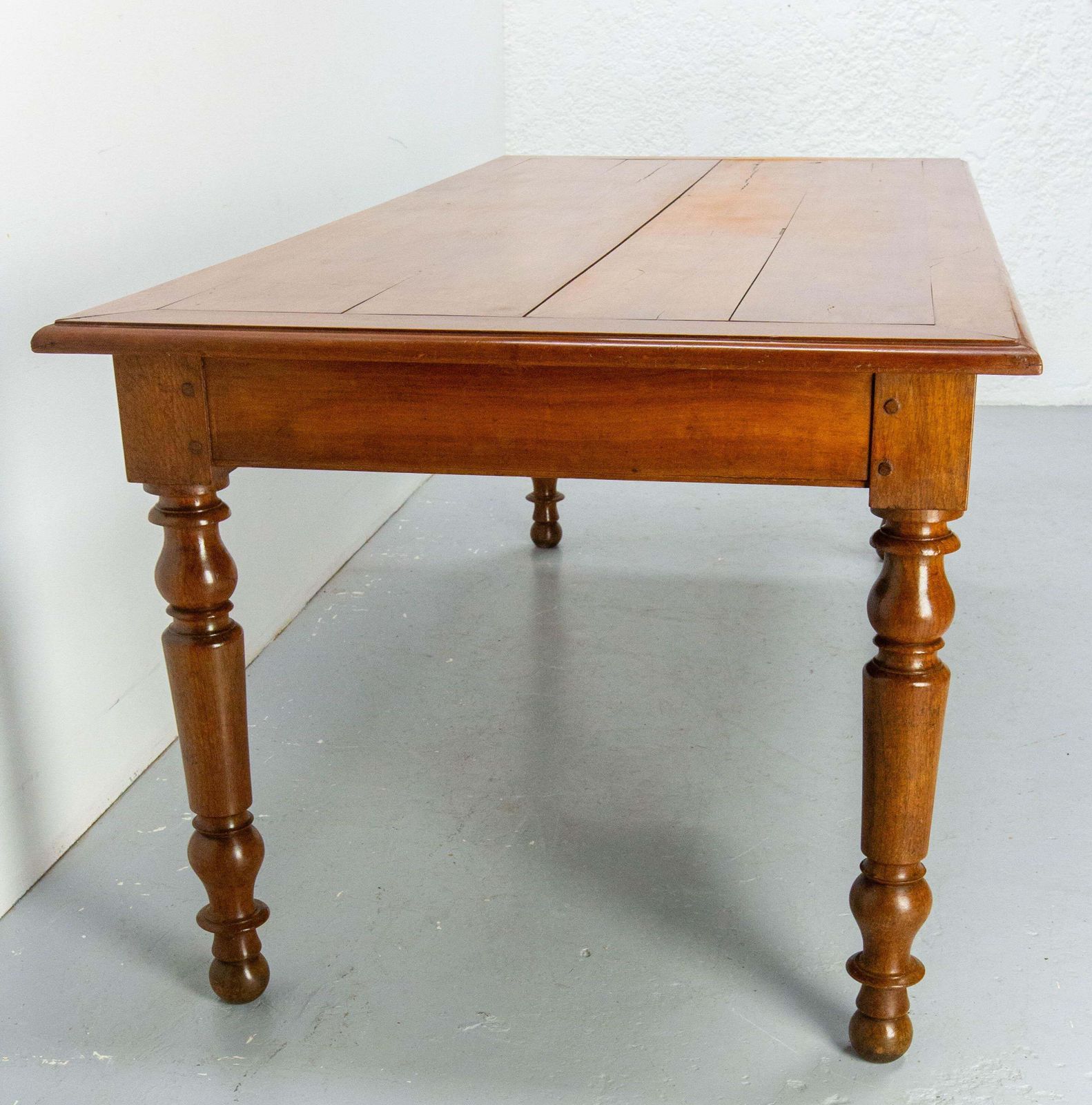 French Cherrywood Table Louis Philippe Period, Mid 19th Century photo for sale