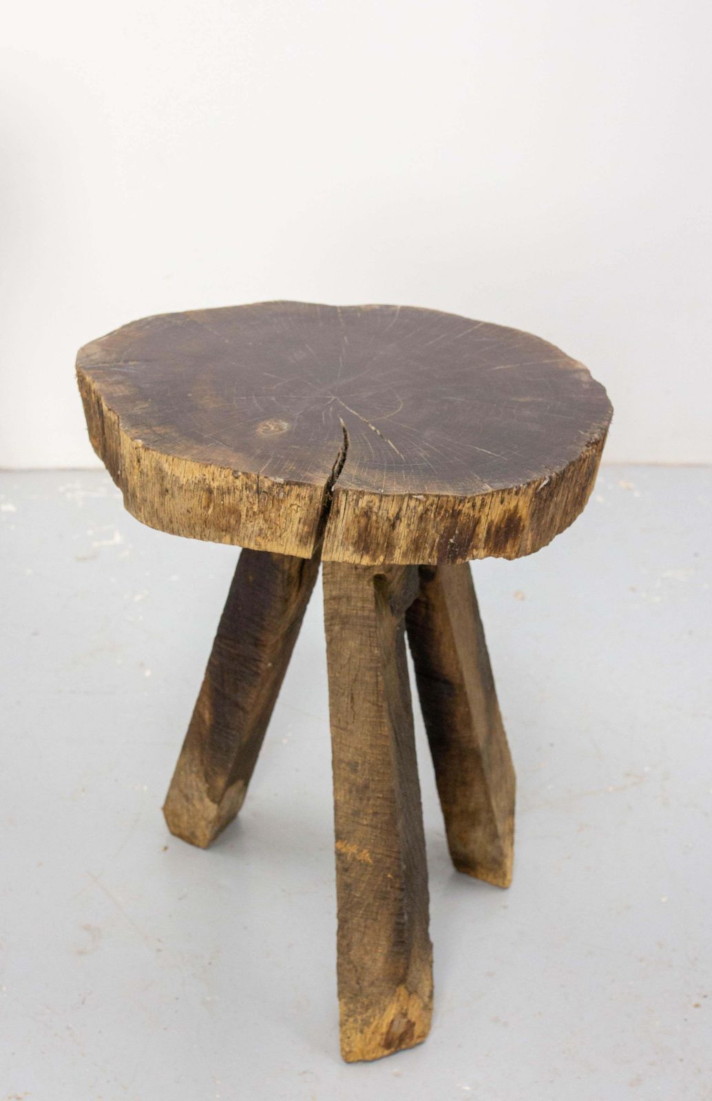 French Pair Of Side Tables Or Plant Stands, Brutalist Circa 1960 photo 890.0