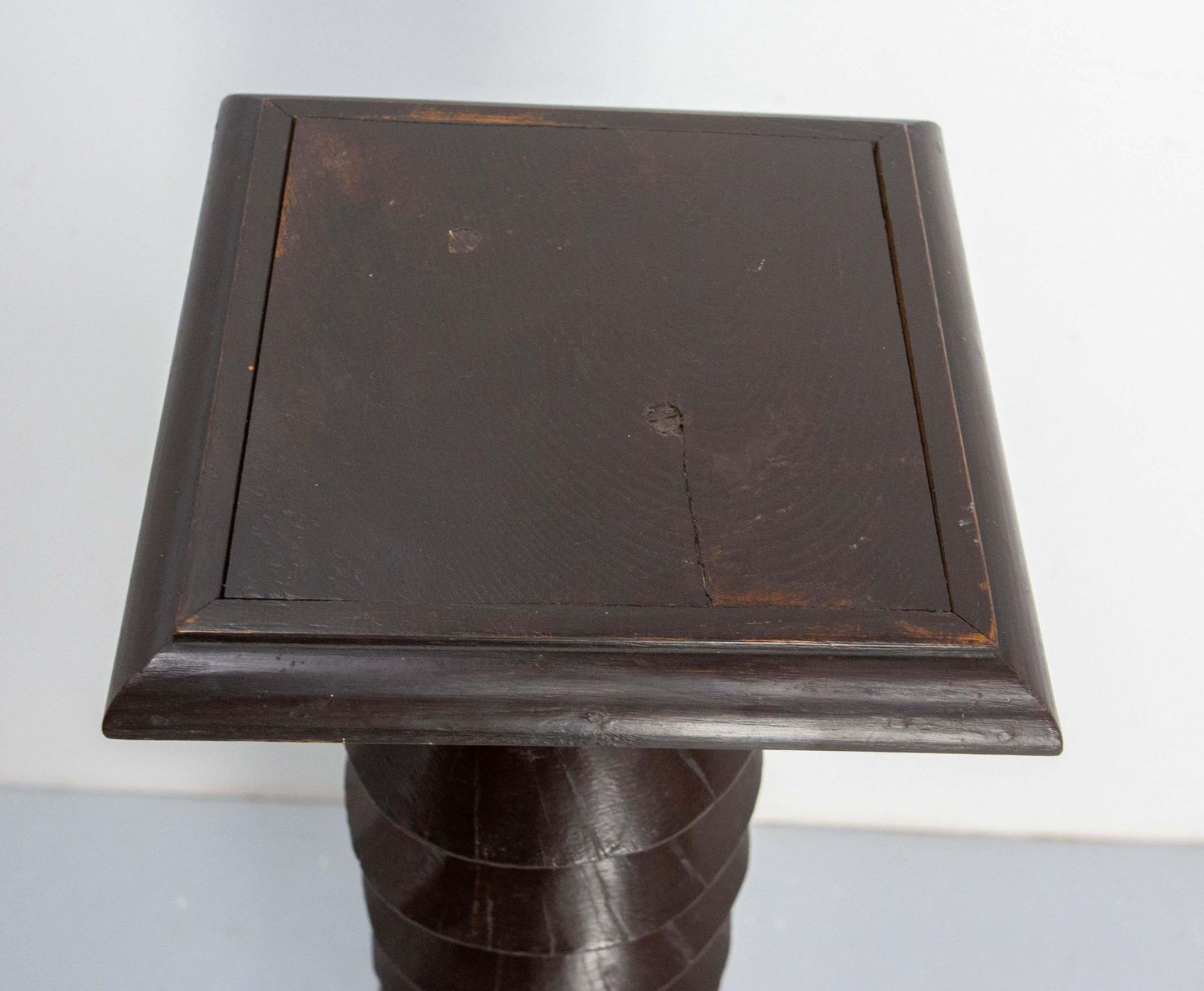 photo for sale Wine Press Screw Pedestals Plant Holder, French, 19th Century