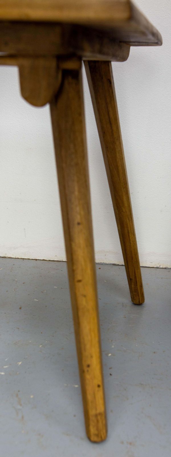 photo for sale Midcentury French Pair Of Side Poplar Chairs Swiss Alp Style, Early 19th Century