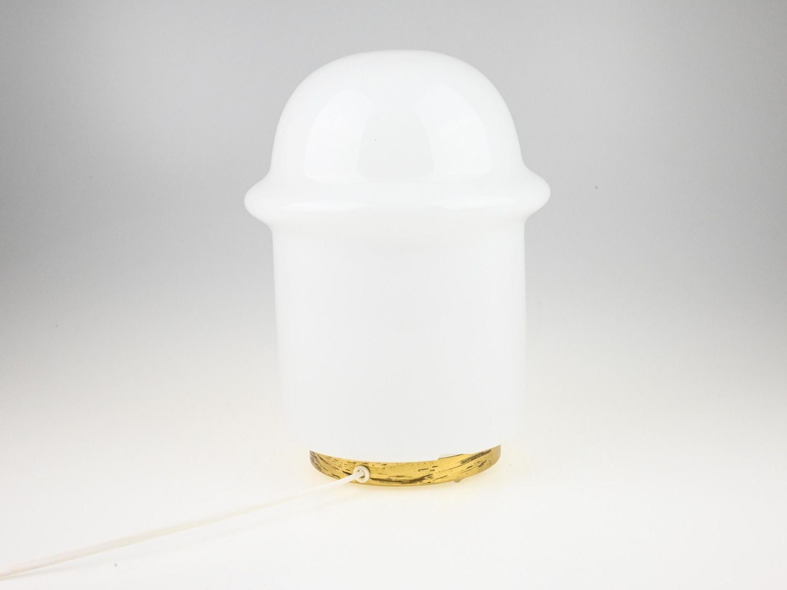 Vintage Glass Lamp, Desk Lamp, Mid Century Lamp, Table Lamp, Bedside Lamp, Mid Century Light, Modern Lamp, Vintage Light, Vintage Lighting photo 133.0