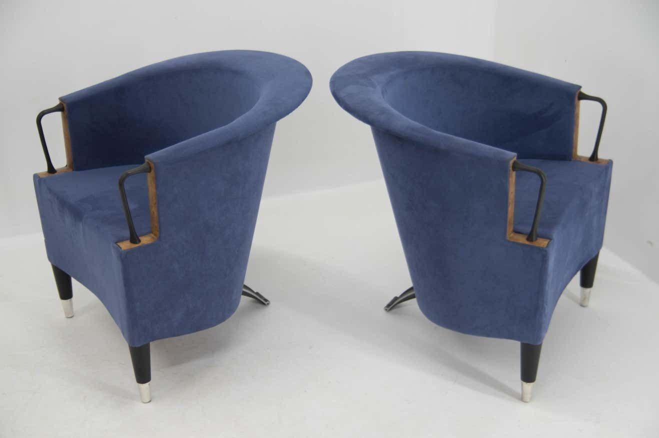 Set Of Two Armchairs By Paolo Piva For B&B Italia, 1980s photo for sale