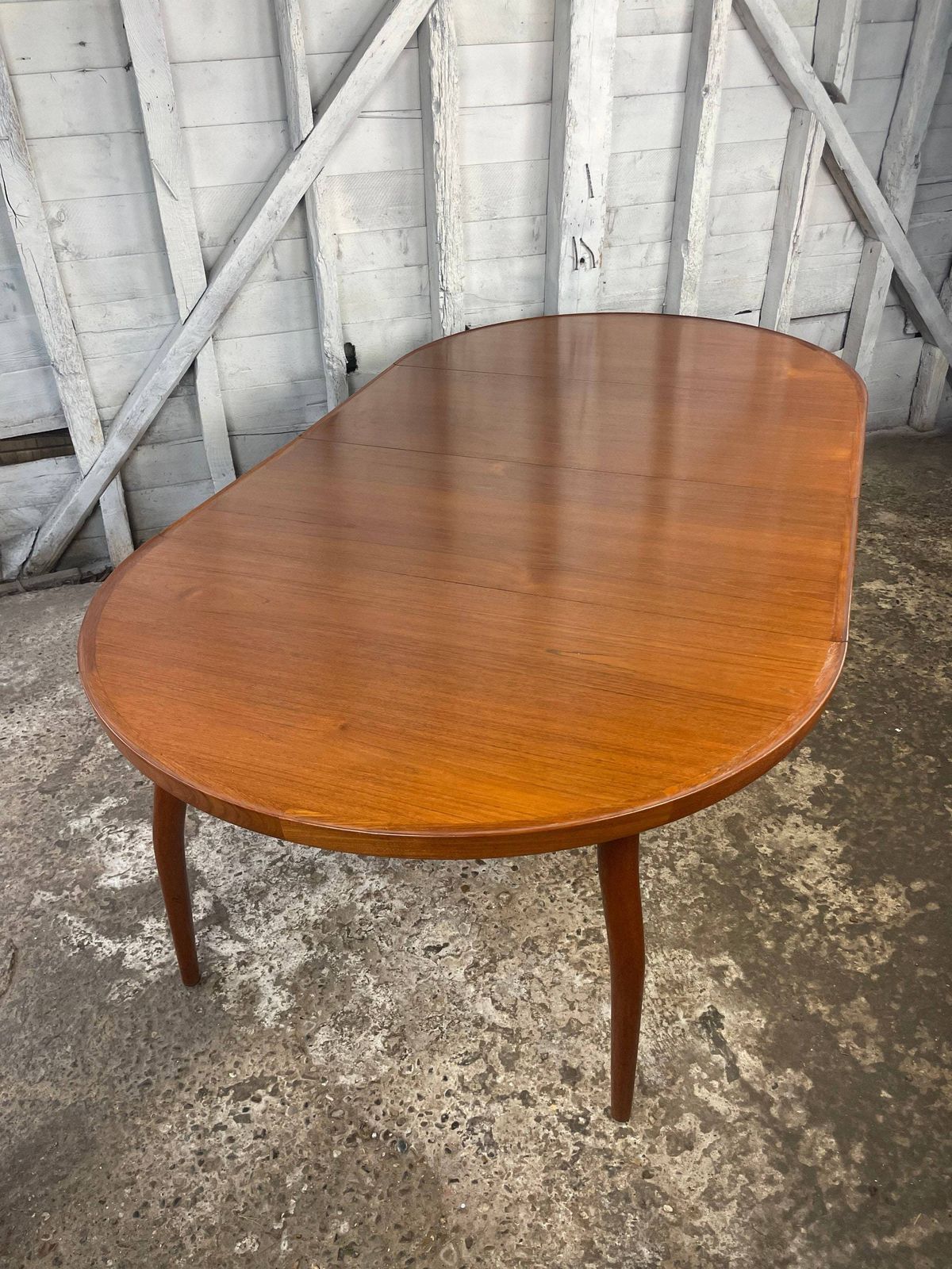 Finn Juhl Model Nv 56 Teak Dining Table Produced By Niels Vodder In Denmark, 1950’s photo 20000.0