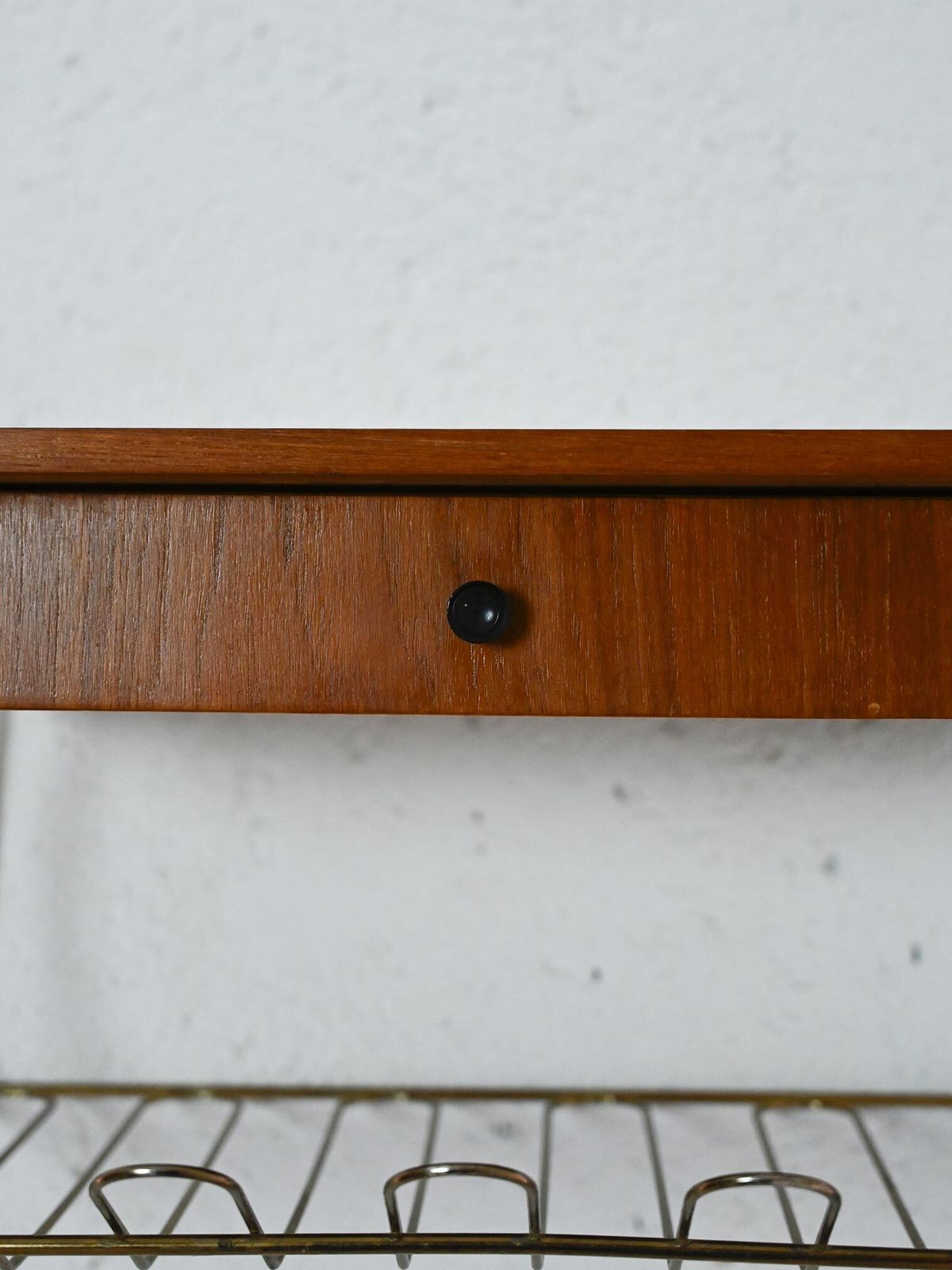 1960s Suspended Bedside Table, Vintage photo 420.0