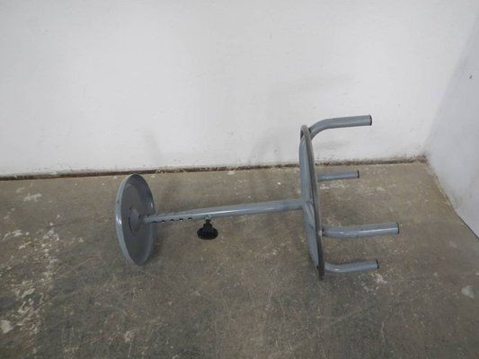 Vintage Iron Stool, 1970 photo vinterior