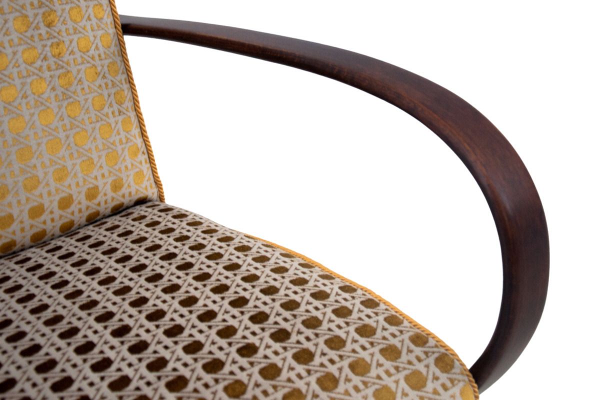 Art Deco Armchair, Designed By J. Halabala, 1930s, Czechoslovakia. photo for sale