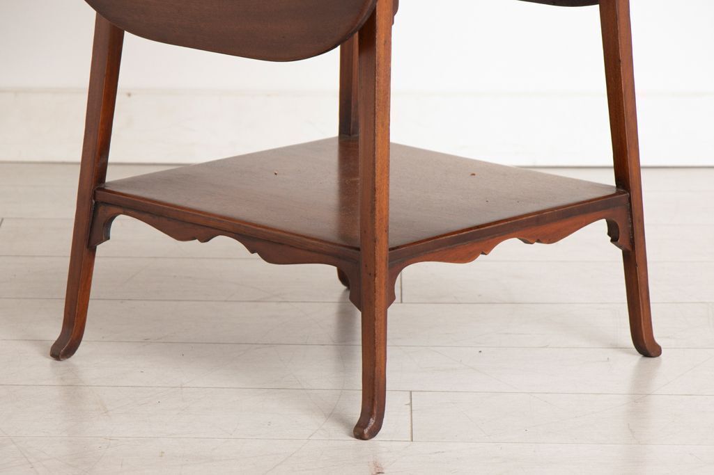 Anglo Moresque Mahogany Occasional Table With Drop Flaps By Liberty & Co. C.1890 photo buy