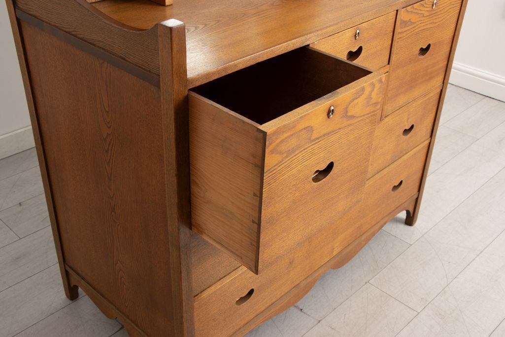 Arts & Crafts Oak Dressing Chest By George Walton photo buy