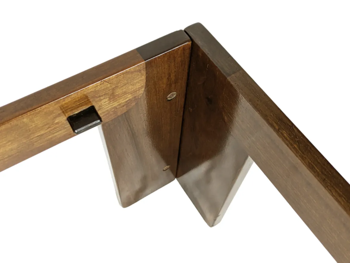 Walnut Square Coffee Table By Afra & Tobia Scarpa For Cassina, 1960s photo for sale