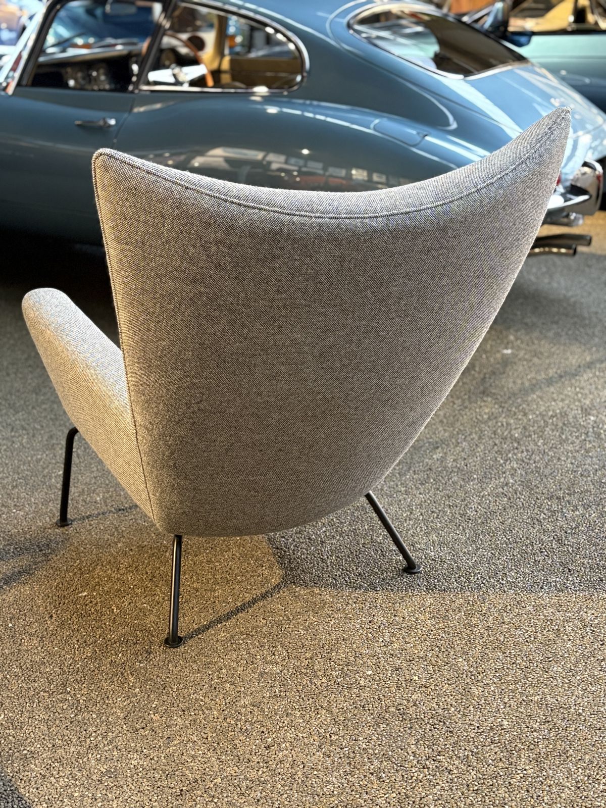 Carl Hansen Ch445 & Ch446 Wing Chair And Footrest photo buy