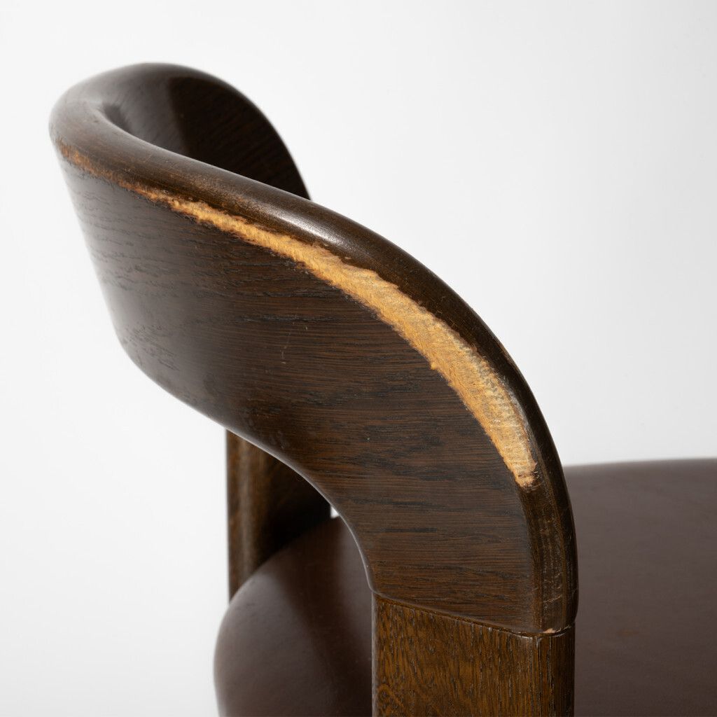 Bar Stool "Rey", 1970s, By Bruno Rey photo vintage