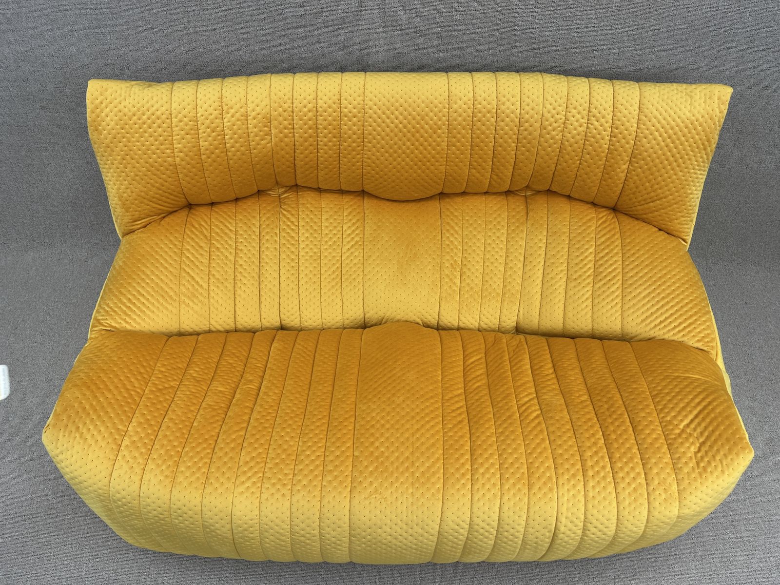 photo vinterior Yellow 2 Seater Aralia Sofa From Ligne Roset