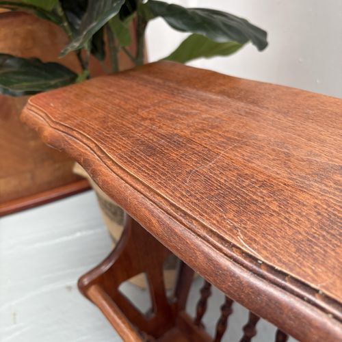 Ercol Chaucer Magazine Rack Side Table Golden Dawn Model 974 photo Furniture