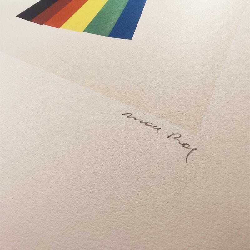 1970s Man Ray Limited Edition Lithograph. Author's Signature And Numbered In Pencil. photo for sale