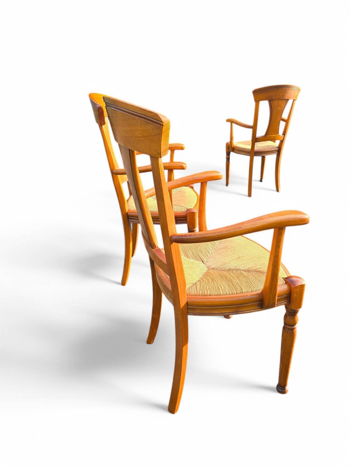 238.0 Set Of 4 Chairs   Provencal Style Armchairs photo