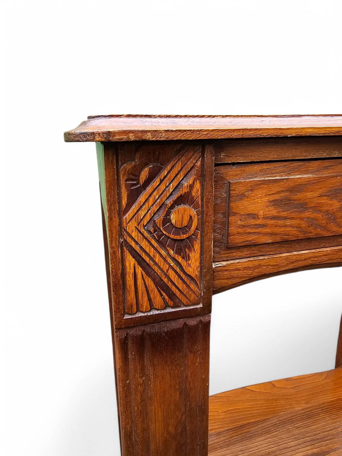 Art Deco Bedside Table   Pedestal Table photo 70.0
