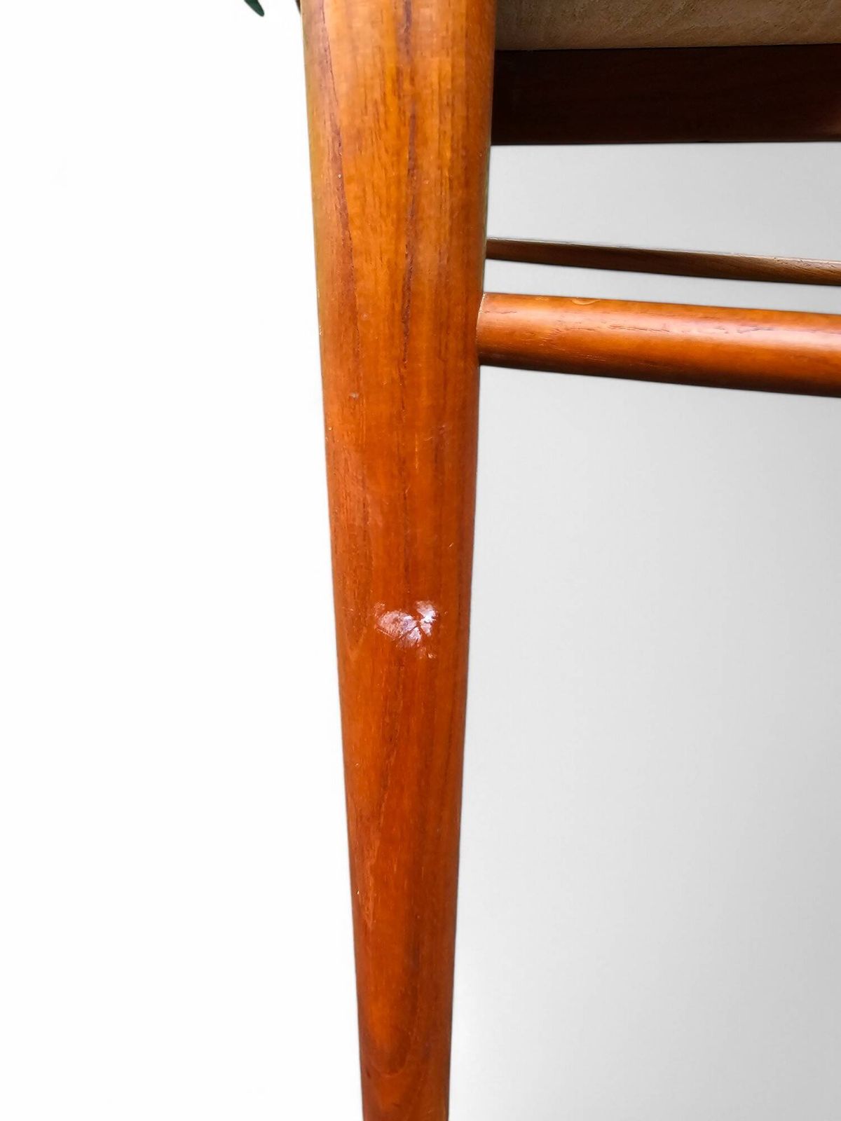 Scandinavian Sax Chair In Teak 60's photo vintage