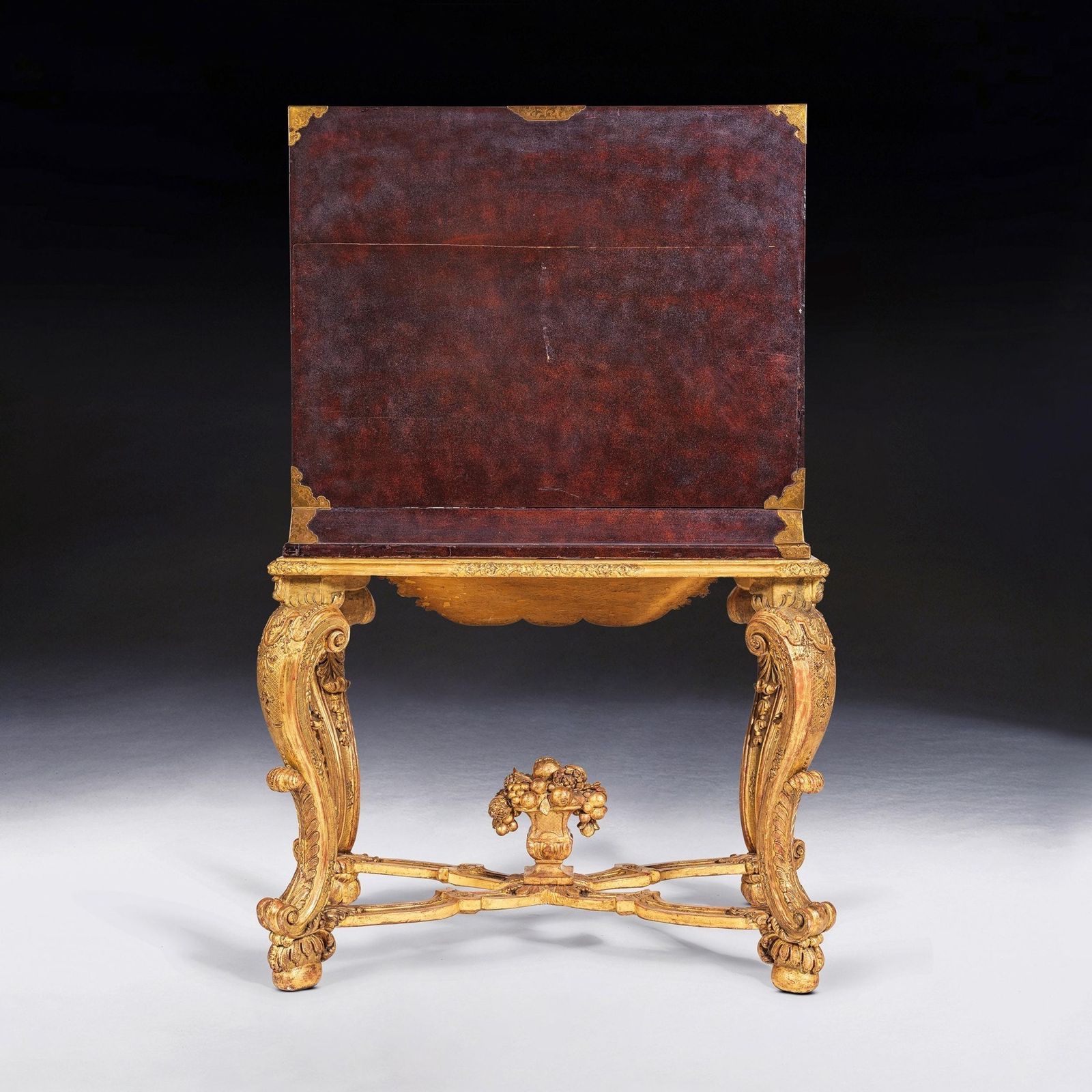 17th Century Japanese Lacquer Cabinet On French Giltwood Regence Stand photo 95000.0