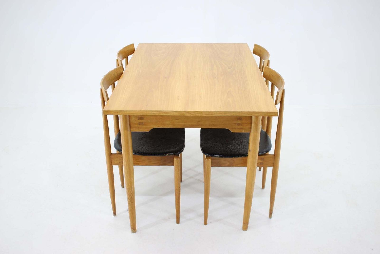 1960s Rare Alan Fuchs Dining Set By Uluv, Czechoslovakia photo for sale