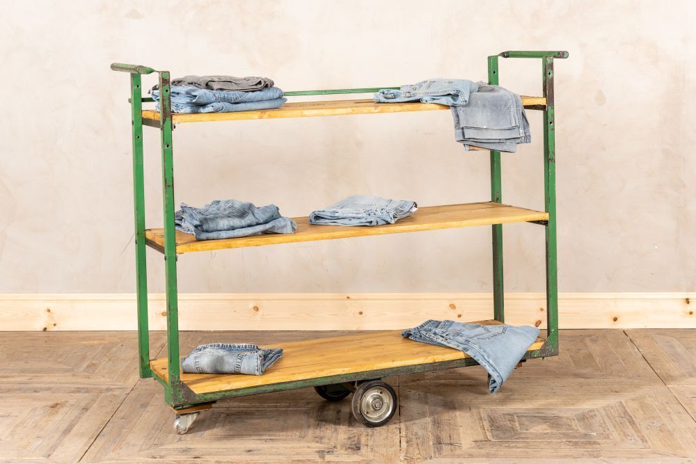 Industrial Display Shelving Unit