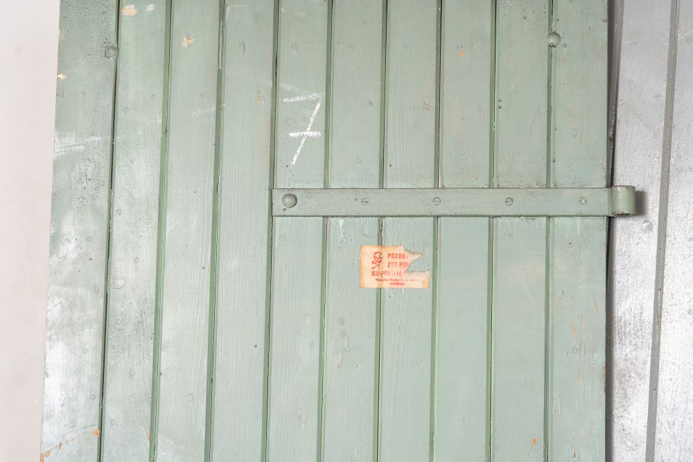 Green Industrial Style Wall Panel photo vinterior