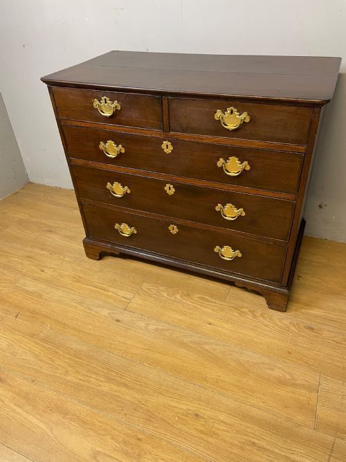 Georgian Solid Mahogany Four Height Chest Of Drawers Circa 1790 photo furniture