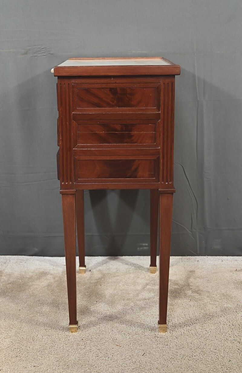 photo for sale Small Mahogany Chest Of Drawers, Louis XVI Style – Part 2 Of The 19th Century