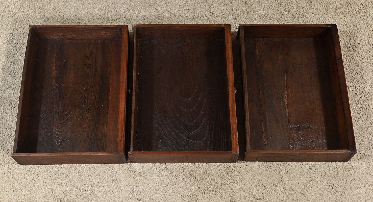 photo buy Small Mahogany Chest Of Drawers, Louis XVI Style – Part 2 Of The 19th Century