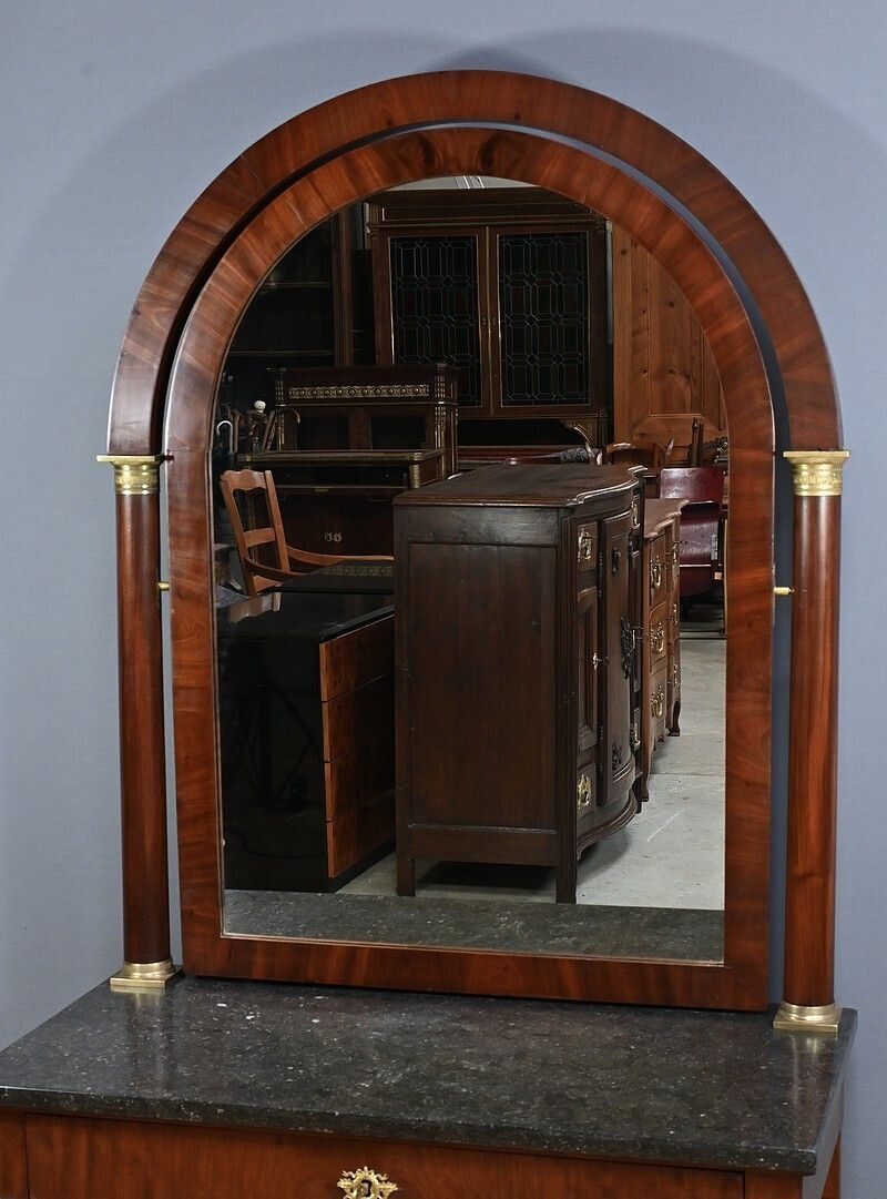 Mahogany Dressing Table, Empire Period – Early 19th Century photo for sale