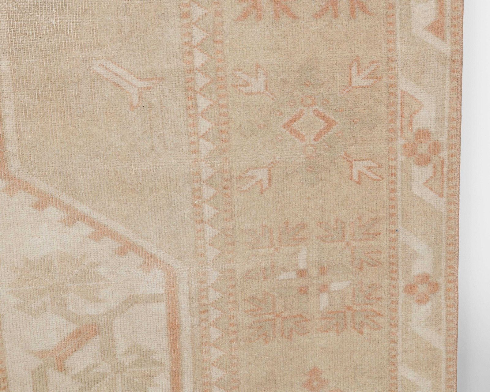 10 X 7 Oushak Rug, Unique Turkish Rug, Antique Rug, Vintage Rug, Large Rug, Living Room Rug, Handmade Rug, Area Rug, Faded Orange Rug, A4850 photo 972.0