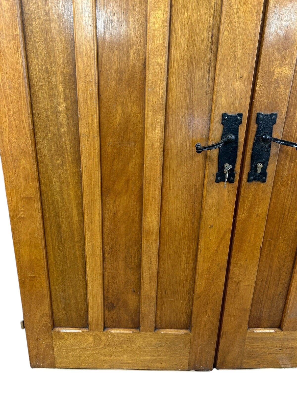 2871.0 Large Solid Iroka Front Doors Period Style  Reclaimed Old Hardwood Arts & Crafts photo