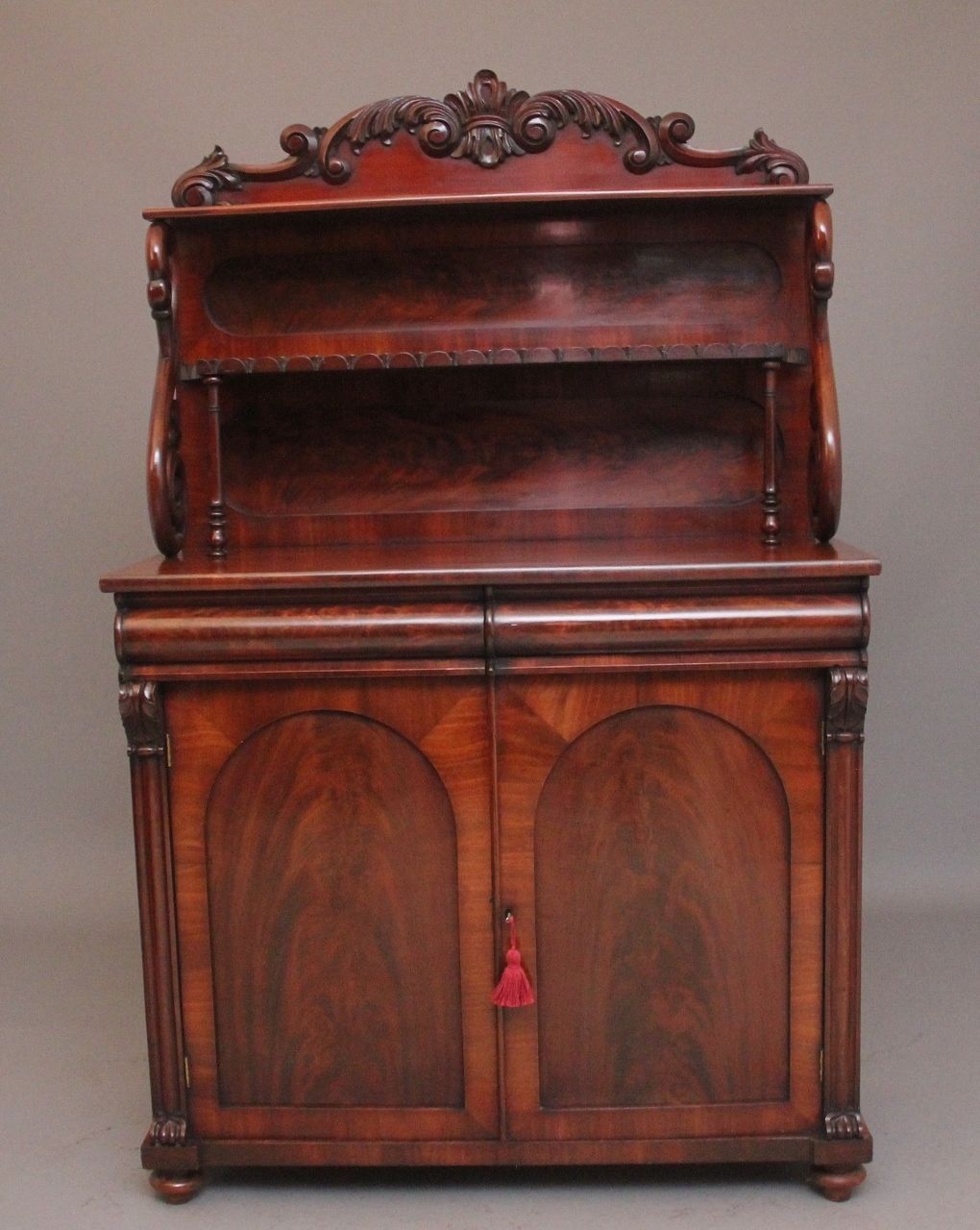 19th Century Mahogany Chiffonier photo for sale