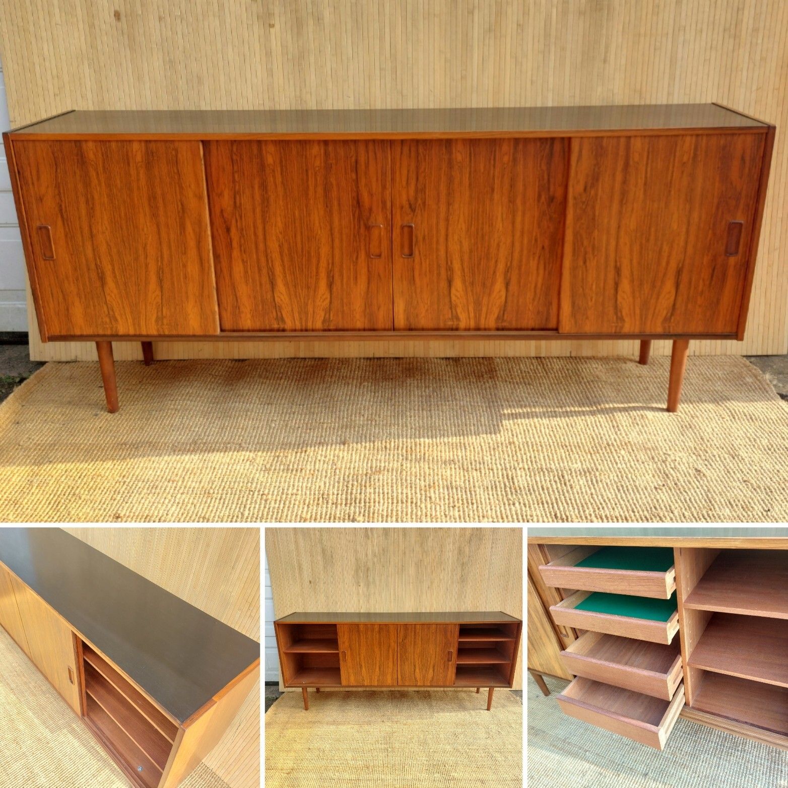 Fab Vintage Mid Century Danish Rosewood Sideboard Jensen Andersen Westergaard