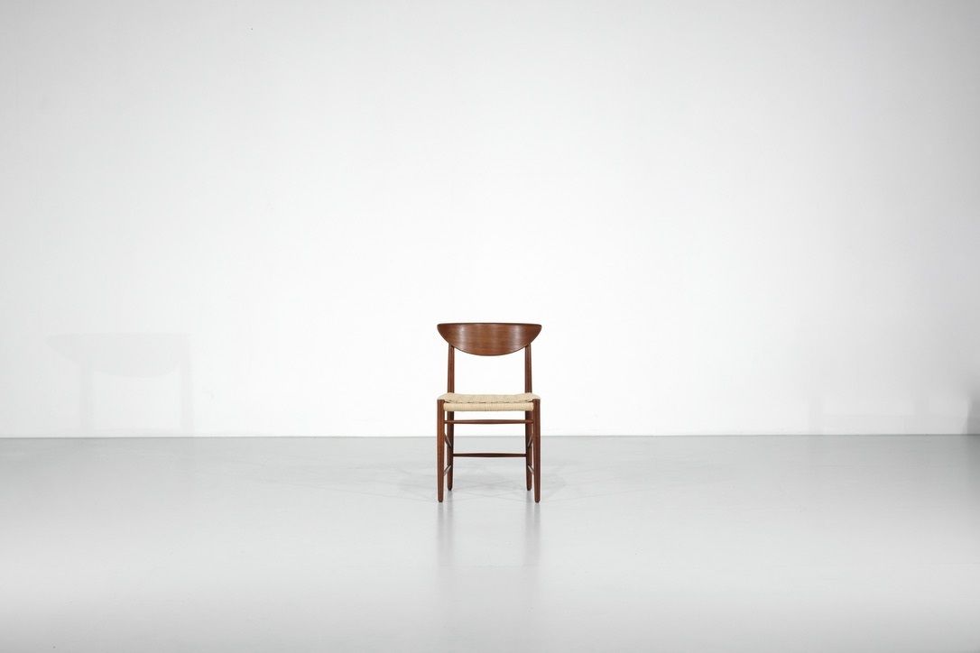 Chair " 316 "By Peter Hvidt & Mölgaard Nielsen For Søborg Møbelfabrik. photo vinterior