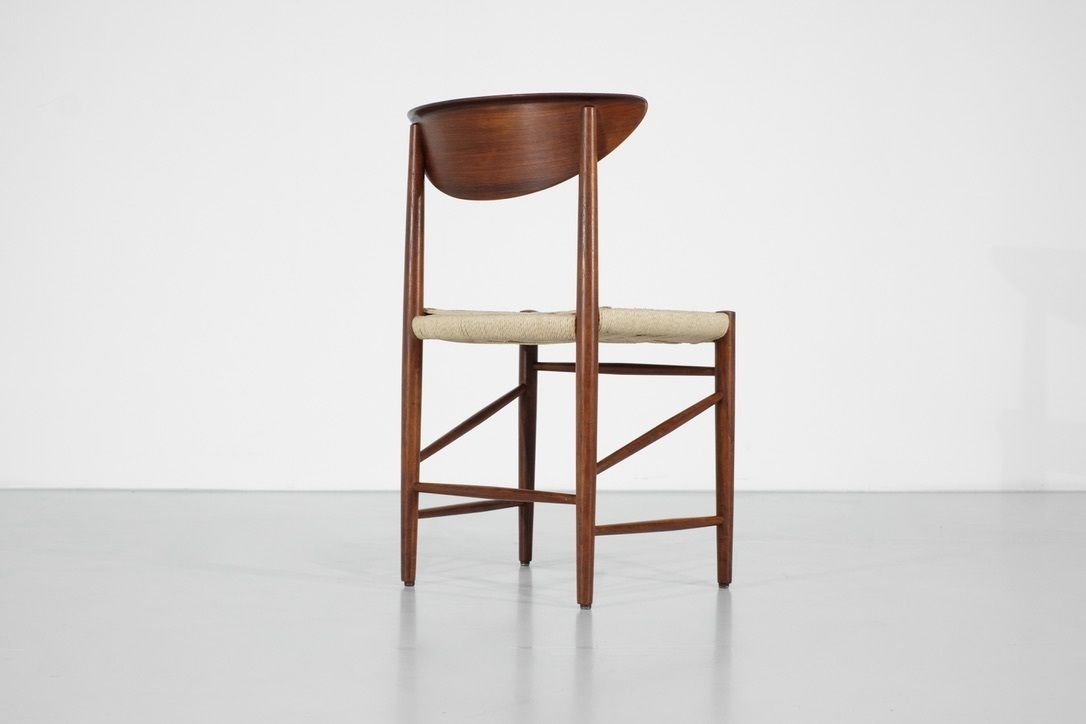 photo vintage Chair " 316 "By Peter Hvidt & Mölgaard Nielsen For Søborg Møbelfabrik.