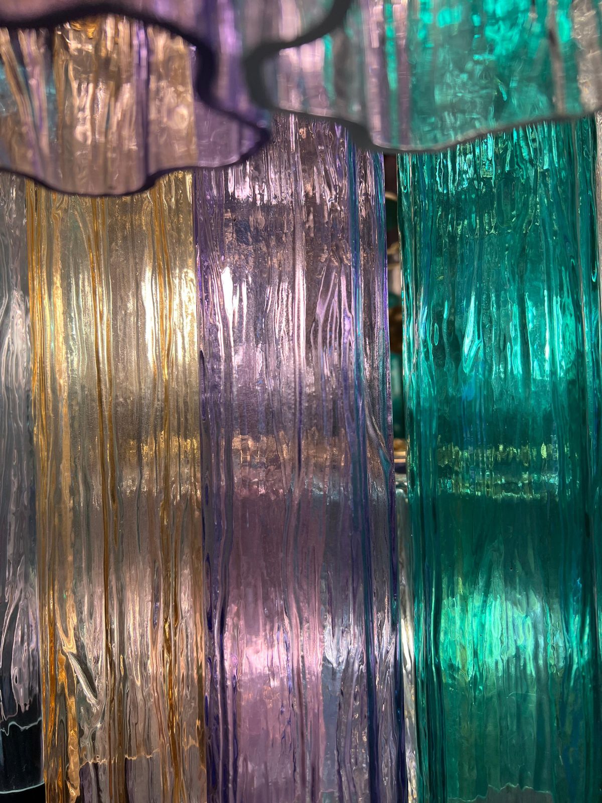 Grandiose Multicolor Murano Chandelier By Valentina Planta photo 3076.0