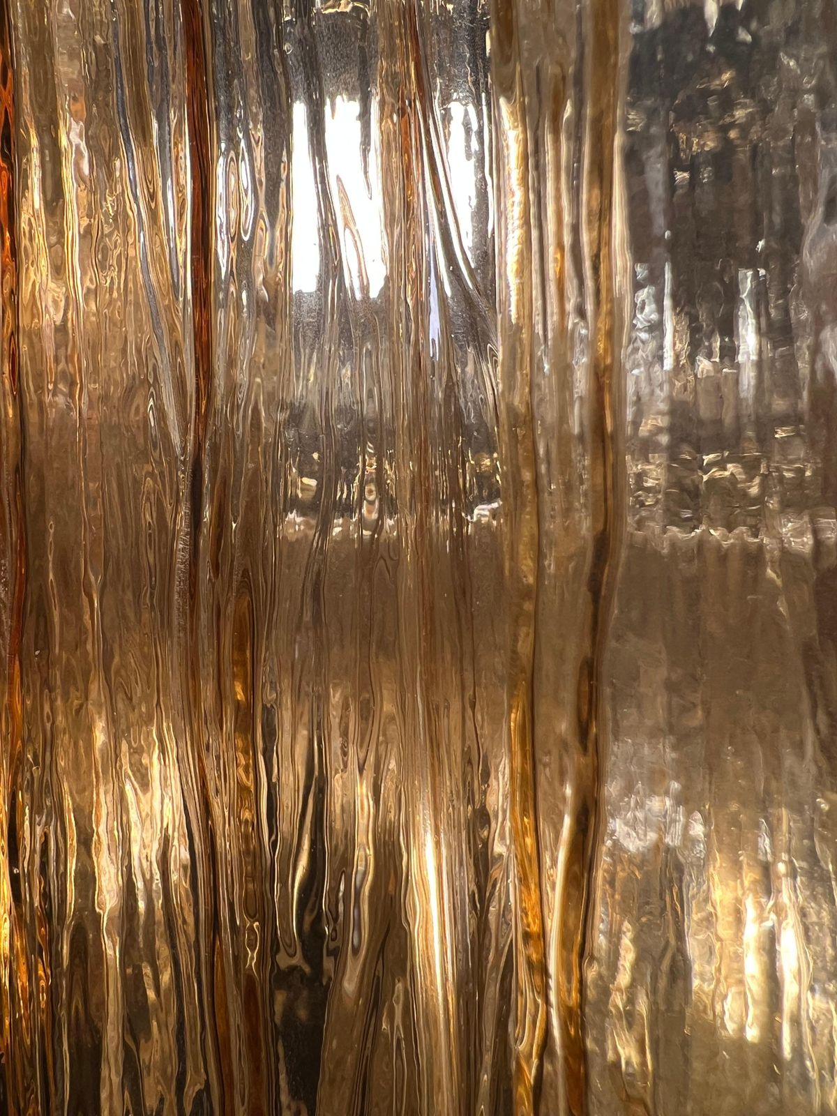 Charming Italian Amber Chandelier By Valentina Planta. Murano photo 1231.0