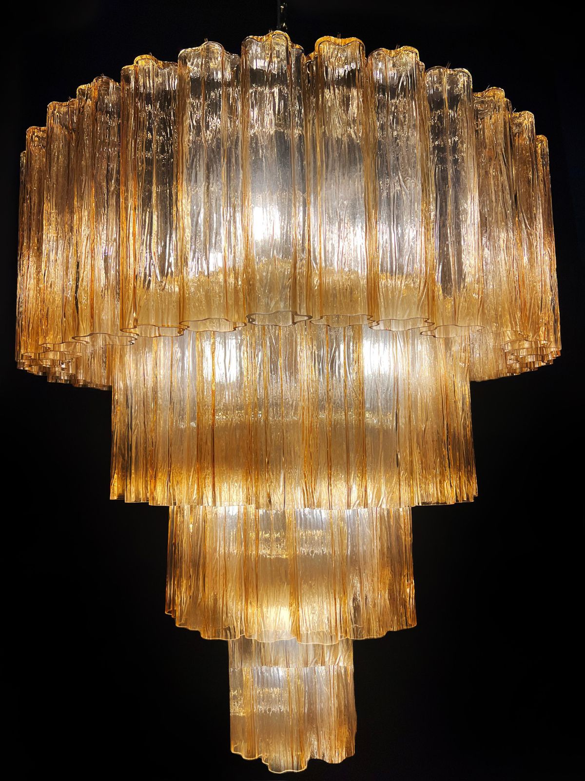 Elegant And Charming Pair Of Italian Chandeliers By Valentina Planta, Murano photo furniture