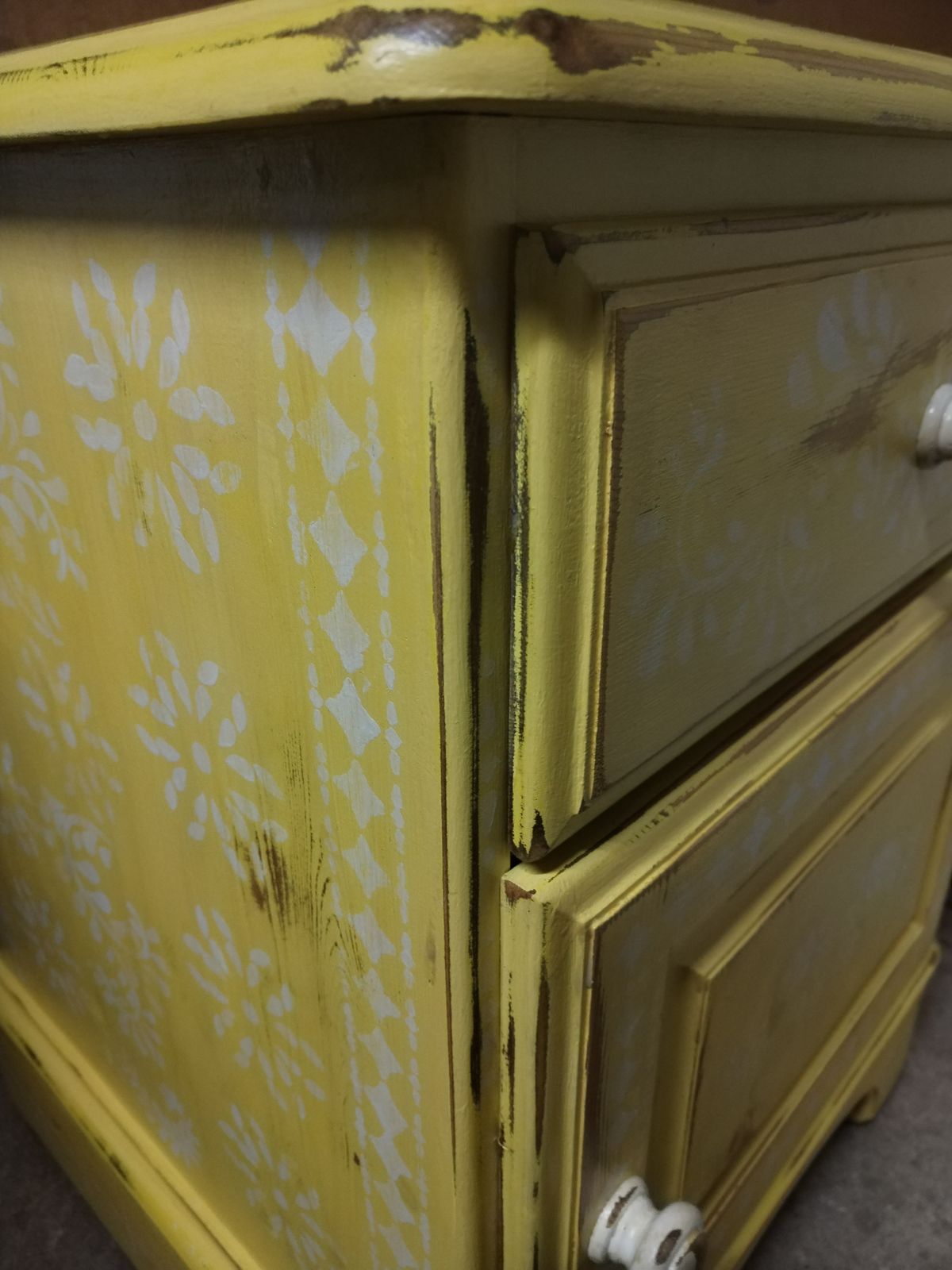 Folk Drawers   Painted Bedside Cabinet   Cool Office Furniture   Country Bedroom Cabinet Cool Bedroom Decor   Bone Inlay Furniture Luxury photo for sale