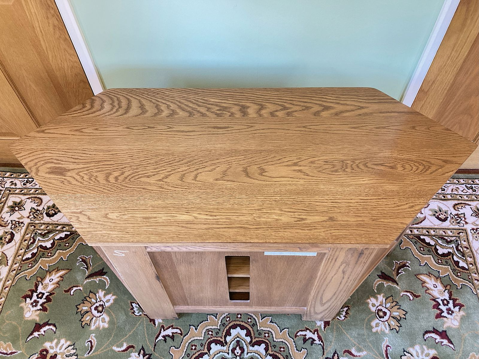 photo for sale Old Charm Large Tv Cabinet / Stand In Vintage Colour – Model No.2633.
