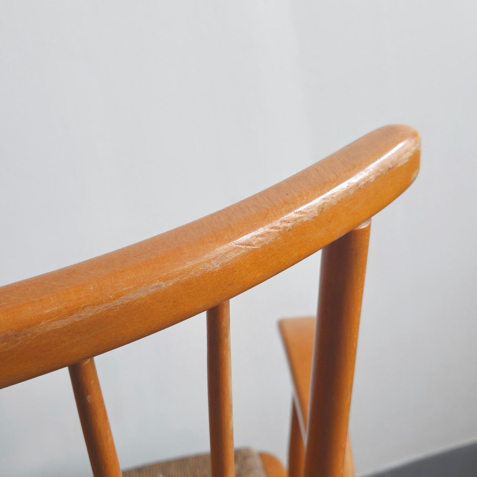 photo buy Vintage Arno Lambrecht Armchair For Wks Mobel 1950 & Hetre & Reed 50s 1950s