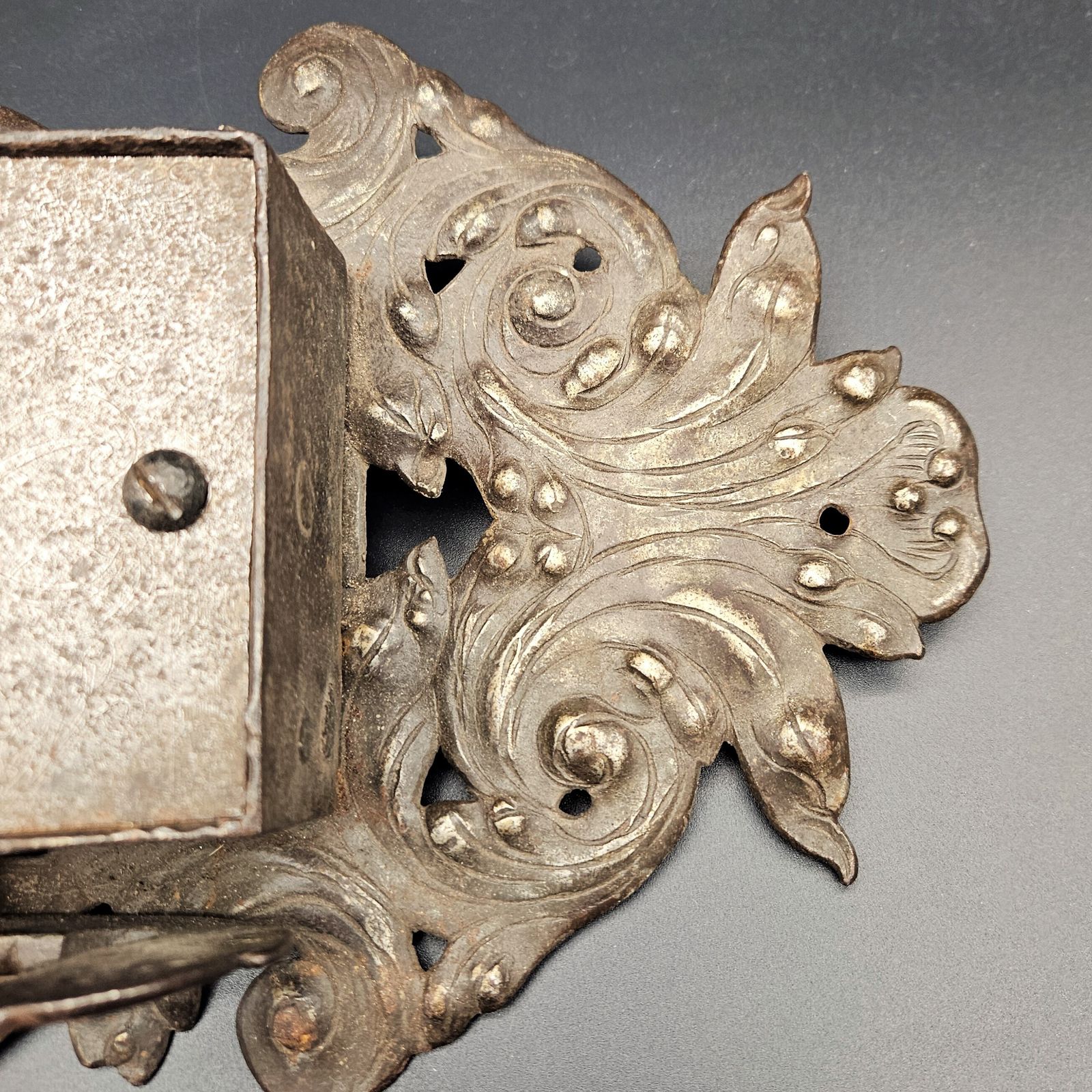 Original. Baroque Door Lock From 1740 photo vinterior