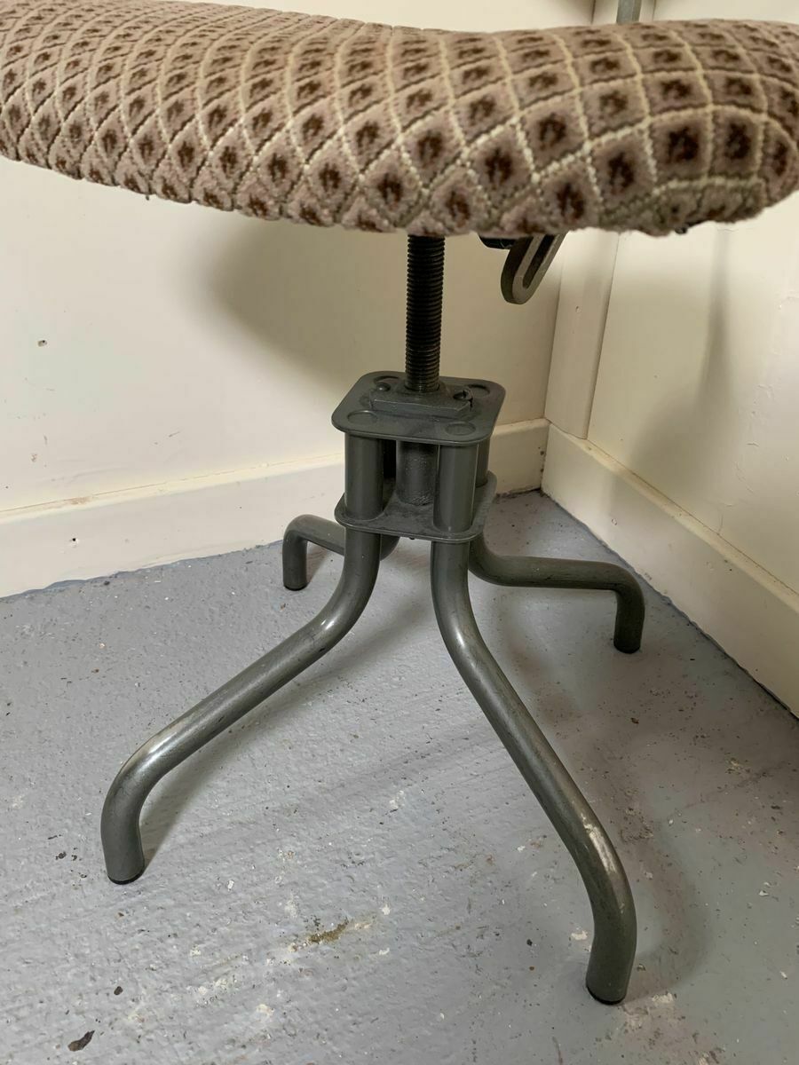 Factory Swivel Chair From Leabank, 1970s photo for sale