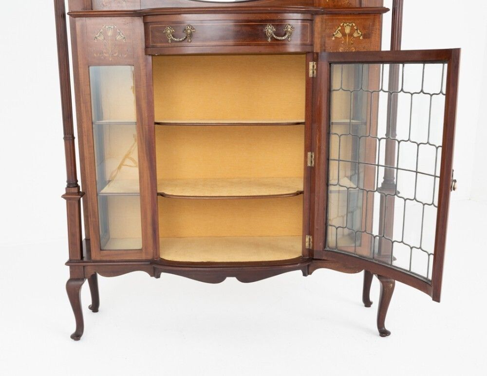 Art Nouveau Display Cabinet Period 1890 photo Furniture