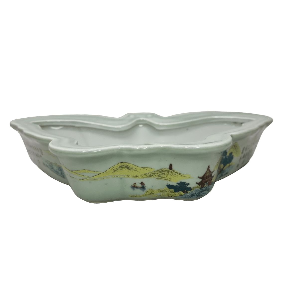 Oriental Porcelain Butterfly Bowl, 1990s photo furniture