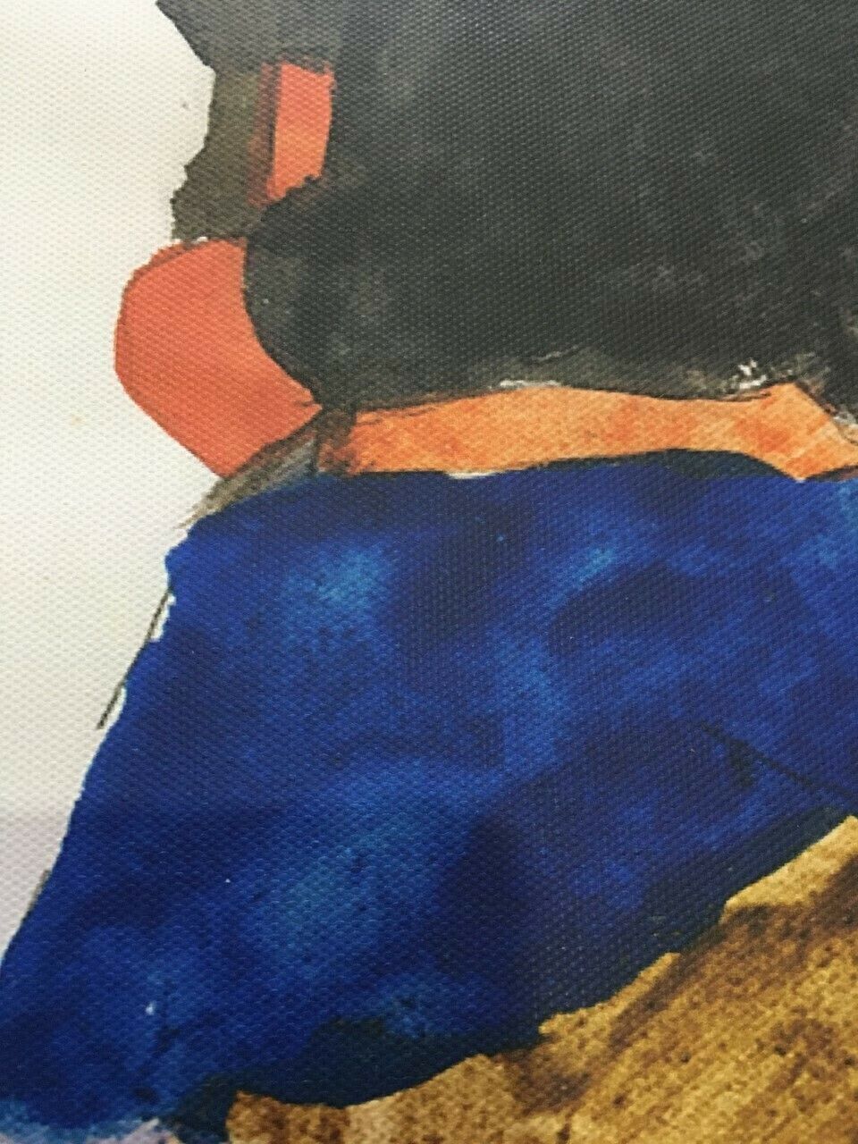 Extra Large Mid Century Artist Egon Schiele Canvas Mix Wall Art photo Art