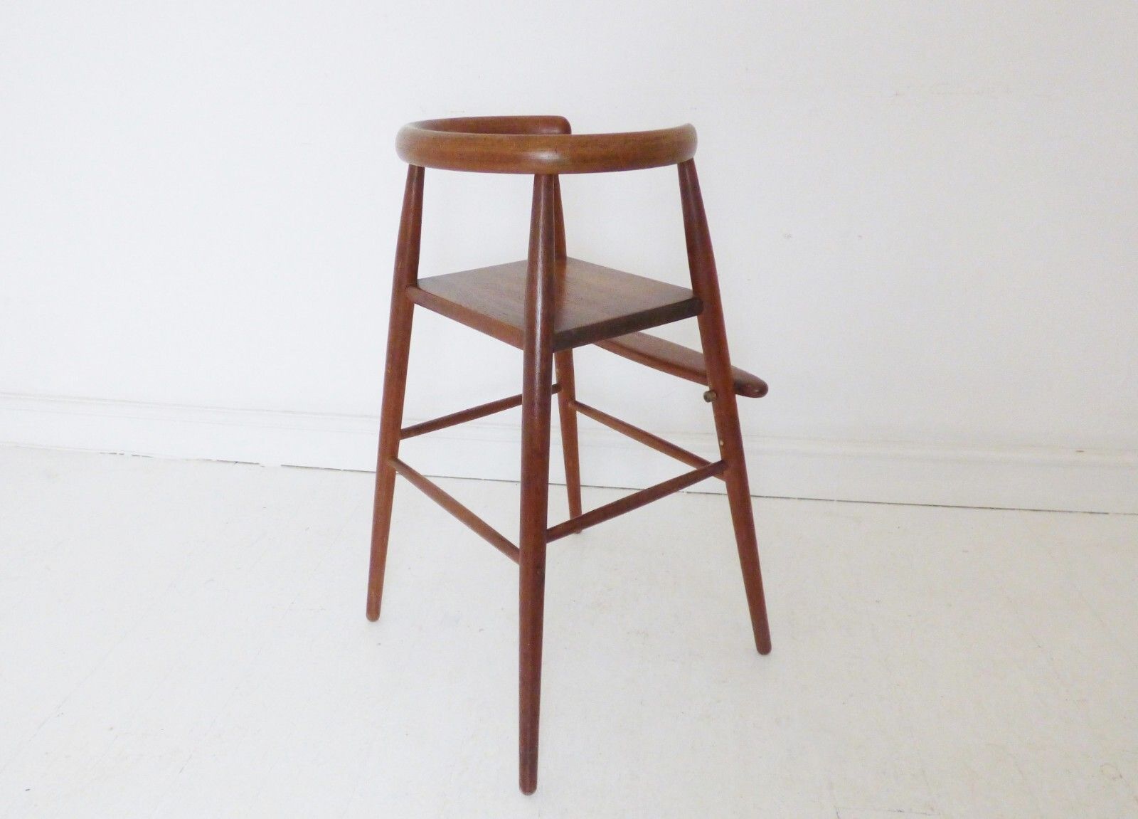 Stunning Vintage Danish Teak Nanna Ditzel 115 Children's High Chair 1950's photo 645.0