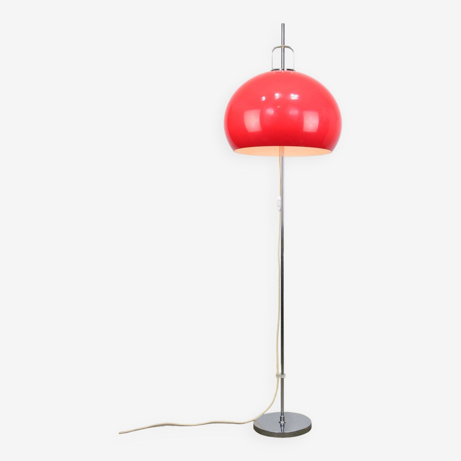 Large Space Age Lucerna Floor Lamp By Luigi Massoni For Guzzini, 1960s