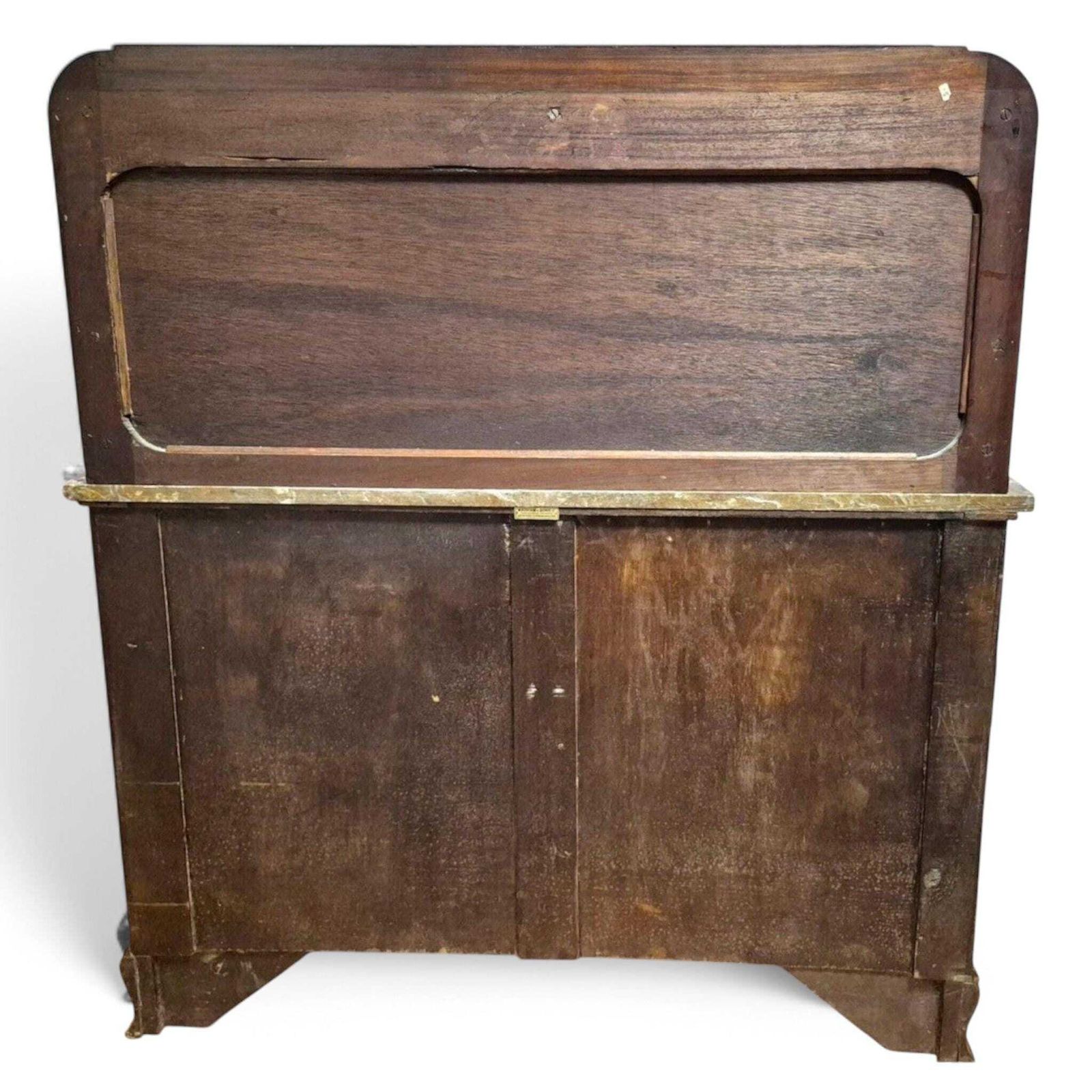 Antique Edwardian Marble Topped Washstand Cupboard By Wadham And Sons Ltd Circa 1910 photo vintage
